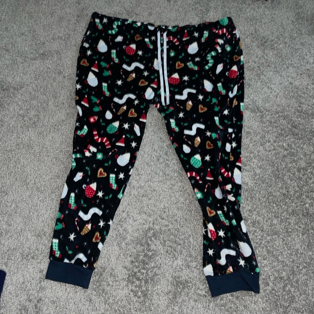 Joyspun 3X fluffy Christmas pajama pants
